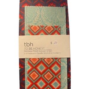 Beeswax Food Storage Wraps - 6 Sets NEW